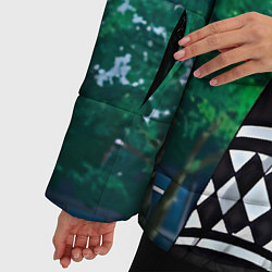 Куртка зимняя женская Кэн Рюгудзи, цвет: 3D-черный — фото 2