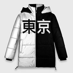 Женская зимняя куртка Tokyo - Иероглифы
