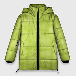 Женская зимняя куртка Green and square