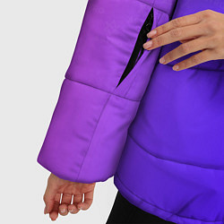Куртка зимняя женская Astro pattern, цвет: 3D-черный — фото 2