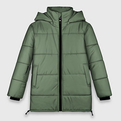 Куртка зимняя женская Защитный хаки, цвет: 3D-черный