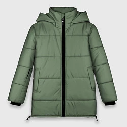 Куртка зимняя женская Защитный хаки, цвет: 3D-светло-серый