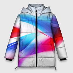 Куртка зимняя женская Футболка Россия, цвет: 3D-черный