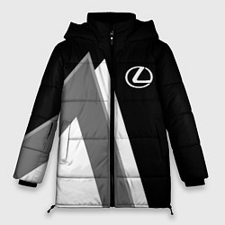 Женская зимняя куртка Лексус - спортивный серый