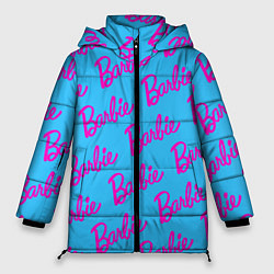 Куртка зимняя женская Barbie pattern, цвет: 3D-черный