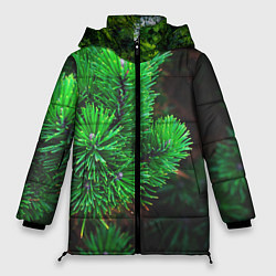Женская зимняя куртка Зелёный лес России