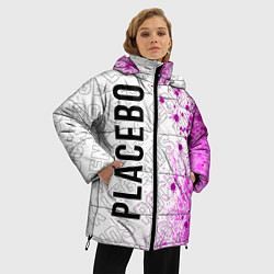 Куртка зимняя женская Placebo rock legends: по-вертикали, цвет: 3D-черный — фото 2