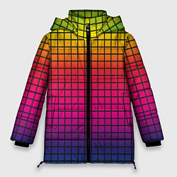 Куртка зимняя женская Палитра rgb, цвет: 3D-красный