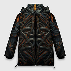 Женская зимняя куртка Орнамент в викинг-стиле
