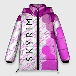 Куртка зимняя женская Skyrim pro gaming по-вертикали, цвет: 3D-черный