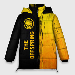 Женская зимняя куртка The Offspring - gold gradient по-вертикали