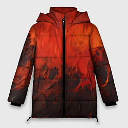 Куртка зимняя женская Лава и сажа, цвет: 3D-черный