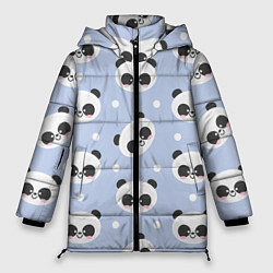 Женская зимняя куртка Милая мультяшная панда