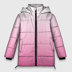 Женская зимняя куртка Розовый рассвет градиент