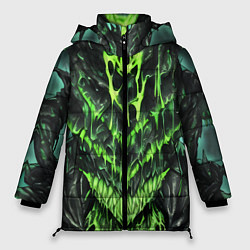 Женская зимняя куртка Green slime