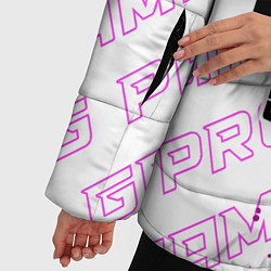 Куртка зимняя женская GTA6 pro gaming по-вертикали, цвет: 3D-черный — фото 2