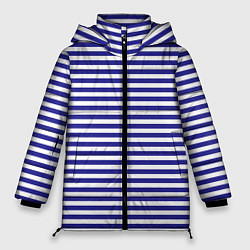 Женская зимняя куртка Тельняшка моряка
