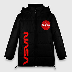 Женская зимняя куртка NASA космос