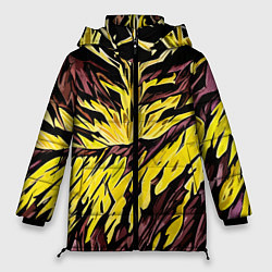 Женская зимняя куртка Камень и жёлтая энергия