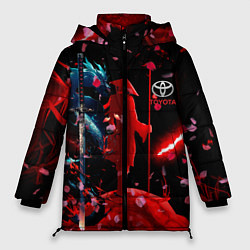 Женская зимняя куртка Toyota затмение
