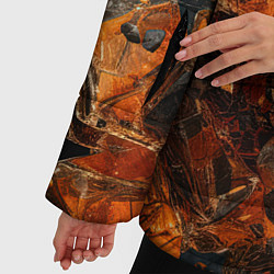 Куртка зимняя женская Янтарный взрыв, цвет: 3D-светло-серый — фото 2