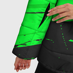 Куртка зимняя женская Liverpool sport green, цвет: 3D-черный — фото 2
