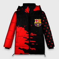 Женская зимняя куртка Barcelona краски спорт