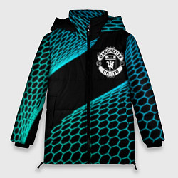 Женская зимняя куртка Manchester United football net