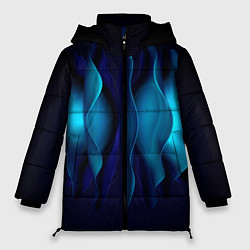 Куртка зимняя женская Объемные пластины шаром, цвет: 3D-светло-серый