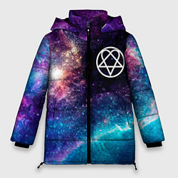 Куртка зимняя женская HIM space rock, цвет: 3D-черный