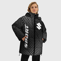 Куртка зимняя женская Suzuki sport carbon, цвет: 3D-черный — фото 2