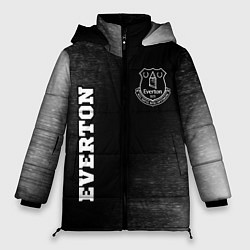 Куртка зимняя женская Everton sport на темном фоне вертикально, цвет: 3D-черный