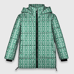 Женская зимняя куртка Ажурный светло-зелёный