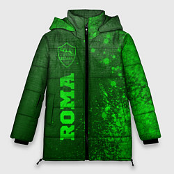 Женская зимняя куртка Roma - green gradient по-вертикали