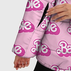Куртка зимняя женская Barbie Pattern, цвет: 3D-черный — фото 2