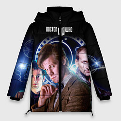 Куртка зимняя женская Одиннадцатый Доктор, цвет: 3D-черный
