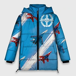 Женская зимняя куртка Самолеты ВВС