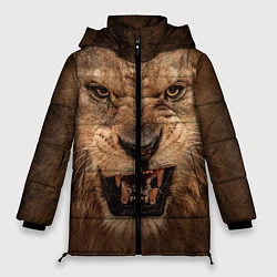Женская зимняя куртка Взгляд льва