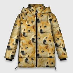 Куртка зимняя женская Doge, цвет: 3D-черный