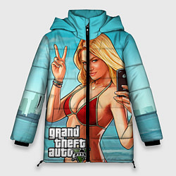 Женская зимняя куртка GTA 5: Selfie Girl