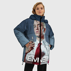 Куртка зимняя женская Eminem Fire, цвет: 3D-черный — фото 2