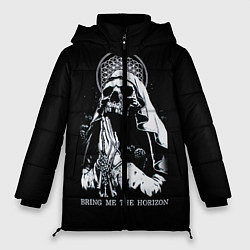 Куртка зимняя женская BMTH: Skull Pray, цвет: 3D-черный