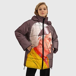 Куртка зимняя женская Доктор Браун, цвет: 3D-черный — фото 2