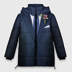 Куртка зимняя женская Жених, цвет: 3D-черный