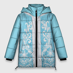 Куртка зимняя женская Снегурочка, цвет: 3D-черный