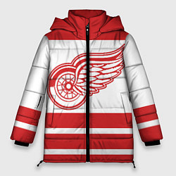 Куртка зимняя женская Detroit Red Wings, цвет: 3D-черный