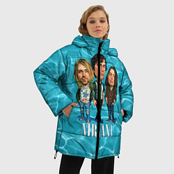 Куртка зимняя женская Nirvana: Water, цвет: 3D-светло-серый — фото 2