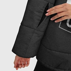 Куртка зимняя женская Straight Outta Compton, цвет: 3D-черный — фото 2