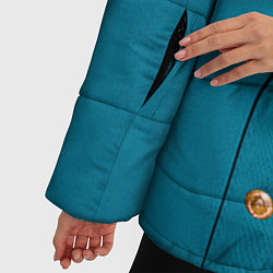 Куртка зимняя женская Китель, цвет: 3D-светло-серый — фото 2