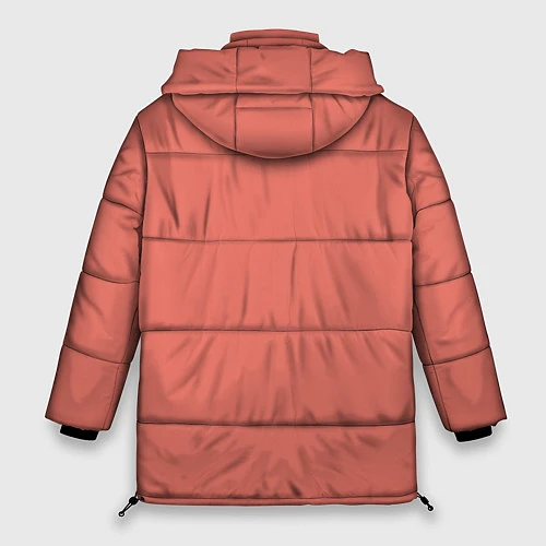 Женская зимняя куртка I hate you / 3D-Красный – фото 2